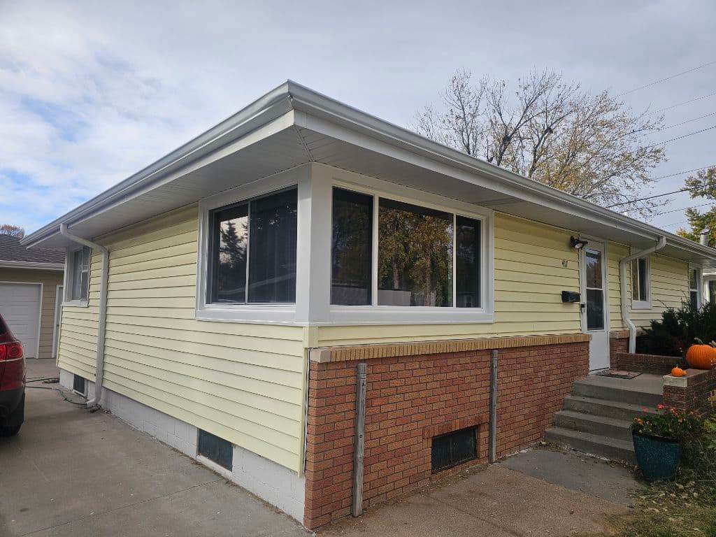 Windows with Custom Trim Wraps — windows project in Nebraska