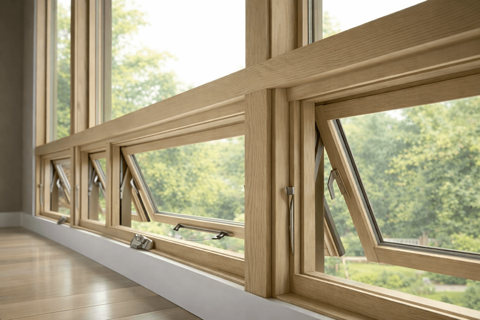 Awning Windows installed on a home