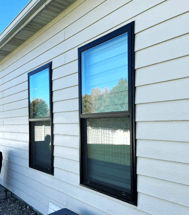 Black-Frame Single-Hung Windows — Single Hung Windows project