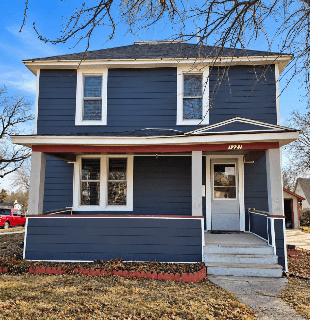 Cast Iron Siding on a Two-Story Home — Siding project in South Dakota