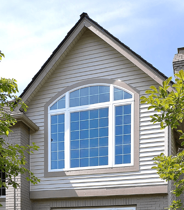 Shaped windows american remodeling